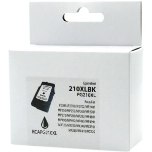 Alternative view of Neutral Box Remanufactured Inkjet Ink Cartridge PG210XL - Black - 1 Pack