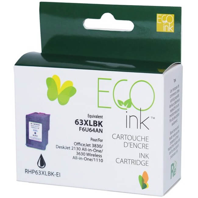 Eco Ink Remanufactured Inkjet Ink Cartridge F6U64AN - Black - 1 Pack - Image 2