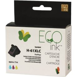 Alternative view of Eco Ink Remanufactured Inkjet Ink Cartridge CH564WN - Color - 1 Pack