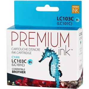 Premium Ink Inkjet Ink Cartridge LC103CS - Cyan - 1 Pack