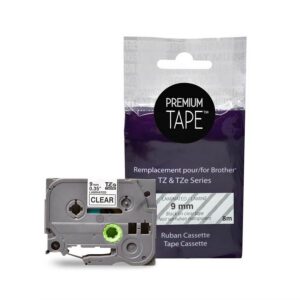 Alternative view of Premium Tape Label Tape - Alternative for Brother TZe-121