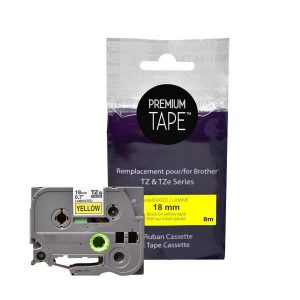 Alternative view of Premium Tape Label Tape - Alternative for Brother TZe-641