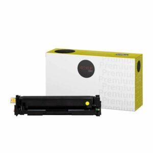 Alternative view of Premium Tone Toner Cartridge CF412A - Yellow - 1 Each