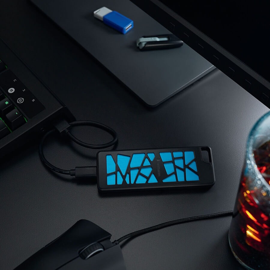 Verbatim 512GB VGX1000 Gaming PCIe NVMe External SSD - Image 9