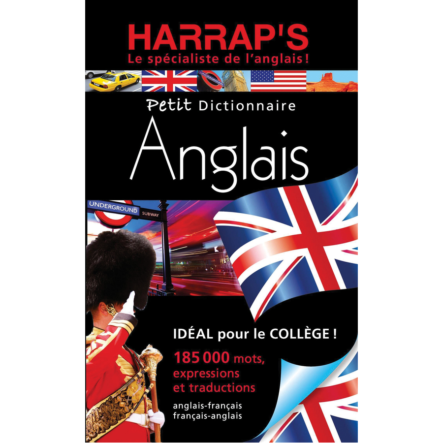 Harrap's Petit Dictionnaire Bilingual Dictionary 2021 Editions Printed Book - Image 3
