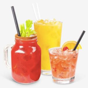 Alternative view of Stone 8" Milkshake Wrapped - Biodegradable Straws - 400 / Box