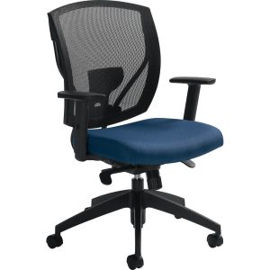 Alternative view of Offices To Go Ibex | Upholstered Seat & Mesh Back Synchro-Tilter