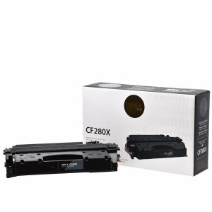 Alternative view of Premium Tone Toner Cartridge CF280X - Black - 1 Each