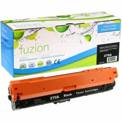 Alternative view of fuzion - Alternative for HP CE270A (650A) Remanufactured Toner - Black