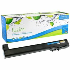 Alternative view of fuzion - Alternative for HP CB381A (824A) Remanufactured Toner - Cyan