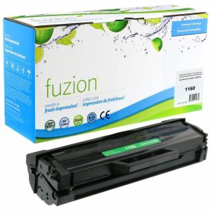 Alternative view of fuzion Laser Toner Cartridge D1160 - Black - 1 / Each