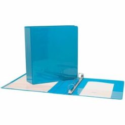 Alternative view of GEO 2" Presentation Binder, Light Blue