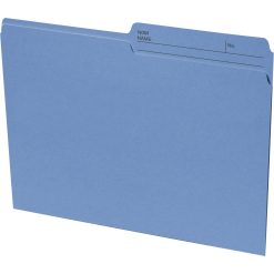 Alternative view of Continental 1/2 Tab Cut Letter Recycled Top Tab File Folder - Quantity 100 / Box