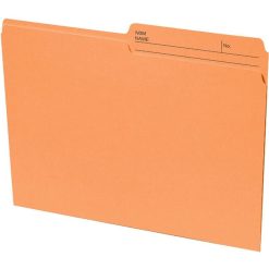 Alternative view of Continental 1/2 Tab Cut Letter Recycled Top Tab File Folder - Quantity 100 / Box