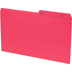 Alternative view of Continental 1/2 Tab Cut Legal Recycled Top Tab File Folder - 100 / Box