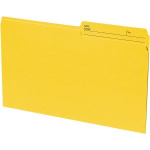 Alternative view of Continental 1/2 Tab Cut Legal Recycled Top Tab File Folder - 100 / Box