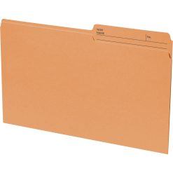 Alternative view of Continental 1/2 Tab Cut Legal Recycled Top Tab File Folder - 100 / Box