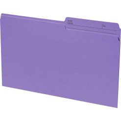 Alternative view of Continental 1/2 Tab Cut Legal Organizer Folder - 100 / Box