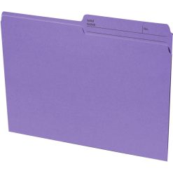 Alternative view of Continental 1/2 Tab Cut Letter Recycled Top Tab File Folder - Quantity 100 / Box