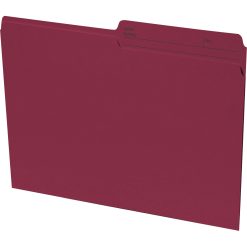 Alternative view of Continental 1/2 Tab Cut Letter Recycled Top Tab File Folder - 100 / Box