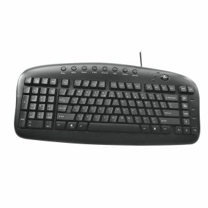 Alternative view of Nutone-Densi Wired Keyboard Lefthanded Black USB English BS29B