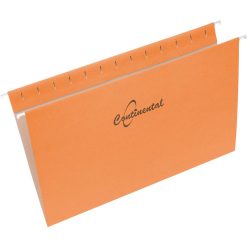 Alternative view of Continental 1/5 & 1/3 Tab Cut Legal Recycled Hanging Folder - Quantity 25 / Box