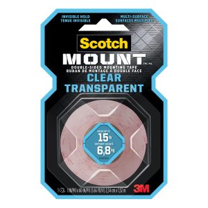 Alternative view of Scotch-Mount Clear Double-Sided Mounting Tape