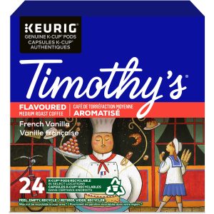 Alternative view of Timothy's K-Cup French Vanilla Medium Roast Coffee-24 / Box