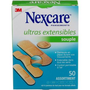 Alternative view of Nexcare Ultra Stretch Bandages CS201-CA, Assorted Sizes, 50/Pack
