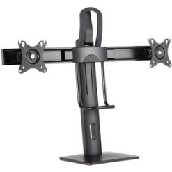 Alternative view of Intekview IntekView Freestanding Double Monitor Stand easy adjustment