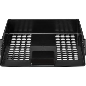 Alternative view of Deflecto AntiMicrobial Industrial Front-Load Tray