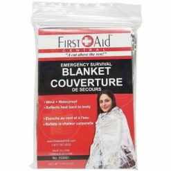Alternative view of First Aid Central Mylar Emergency Rescue Blanket, 1.3 x 2.1m ( 52" x 84")