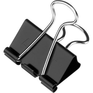 Alternative view of ACCO Medium Foldback Binder Clips 1 1/4" wide (5/8" capacity)