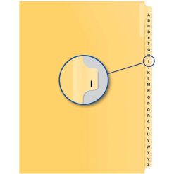 Alternative view of Davis Group Index Divider - 25 / Pack