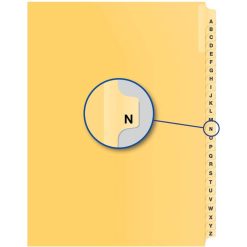 Alternative view of Davis Group Index Divider - 25 / Pack