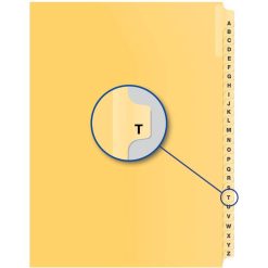 Alternative view of Davis Group Index Divider - 25 / Pack