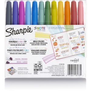 Alternative view of Sharpie S-Note Creative Markers - 12 / Pack