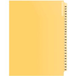 Alternative view of Davis Group Index Divider