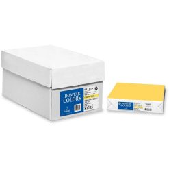 Alternative view of Lettermark Colors Multipurpose Paper - Goldenrod - 500 / Ream