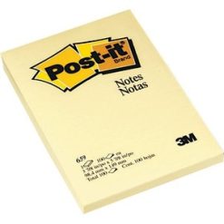Alternative view of 3M Notes, Canary Yellow