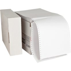 Spicers Continuous Forms White Blank - 2700 / Box