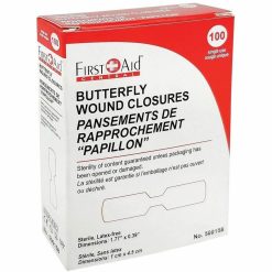 Alternative view of First Aid Central Butterfly Wound Closures Medium 100/box