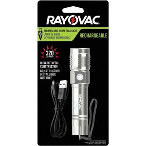 Alternative view of Rayovac LED Metal Rechargeable Flashlight