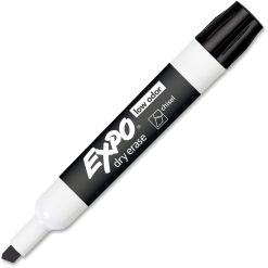 Alternative view of Expo Large Barrel Dry-Erase Markers - Black - 12 Pack