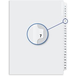Alternative view of Davis Group Index Divider - 25 / Pack