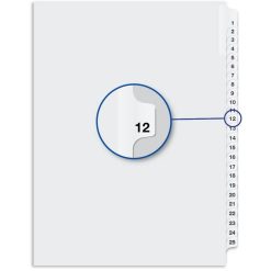 Alternative view of Davis Group Index Divider - 25 / Pack