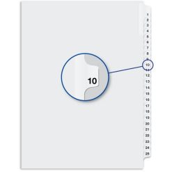 Alternative view of Davis Group Index Divider - 25 / Pack