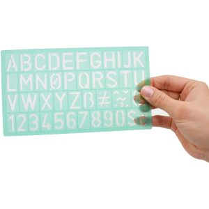 Alternative view of Westcott Stencil- 4/Pack