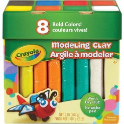 Alternative view of Crayola Modeling Clay Jumbo Set