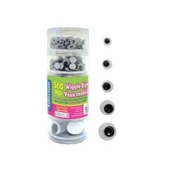 Alternative view of Selectum Wiggly Eye - 560 / Pack